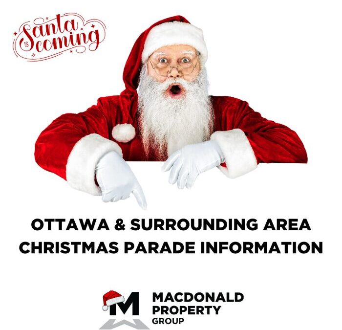 Santa Clause Parades Around Ottawa